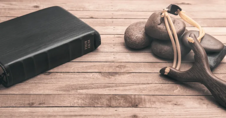 King David and Revelation study artwork